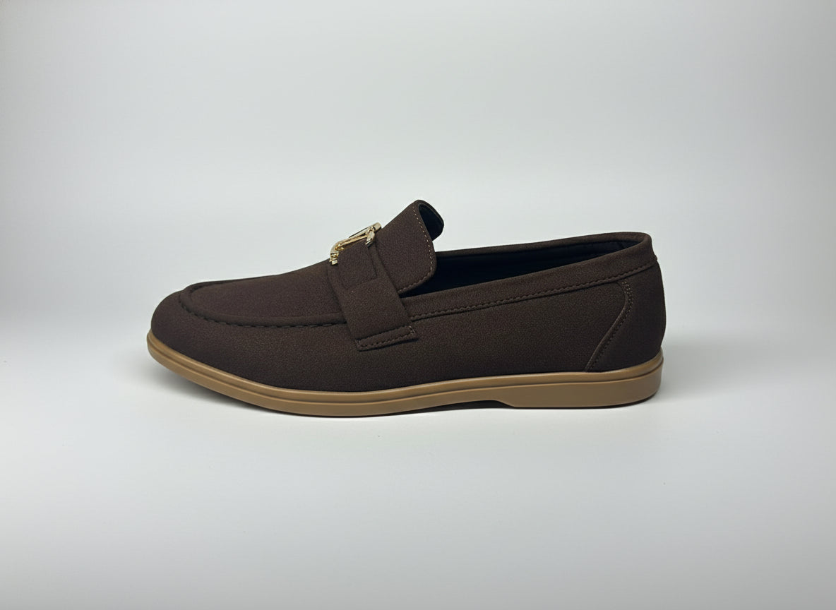 Men’s Suede Loafers  – Casual Comfort Slip-On Shoes
