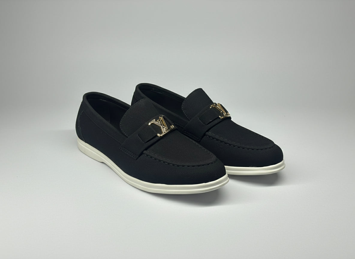 Men’s Suede Loafers  – Casual Comfort Slip-On Shoes